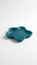 Resin tray in metro cyan